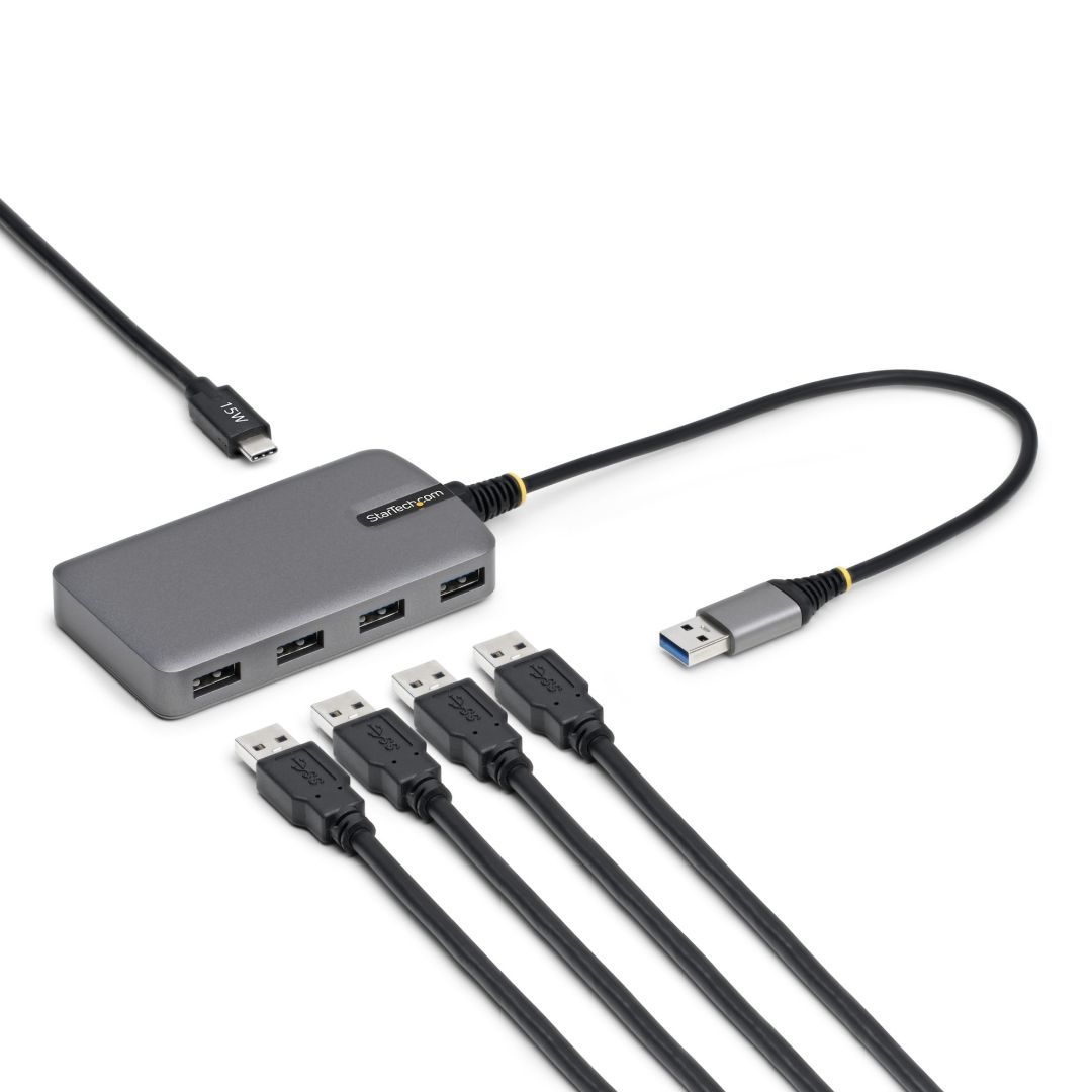 Startech 5-portos USB3.2 HUB Space Gray