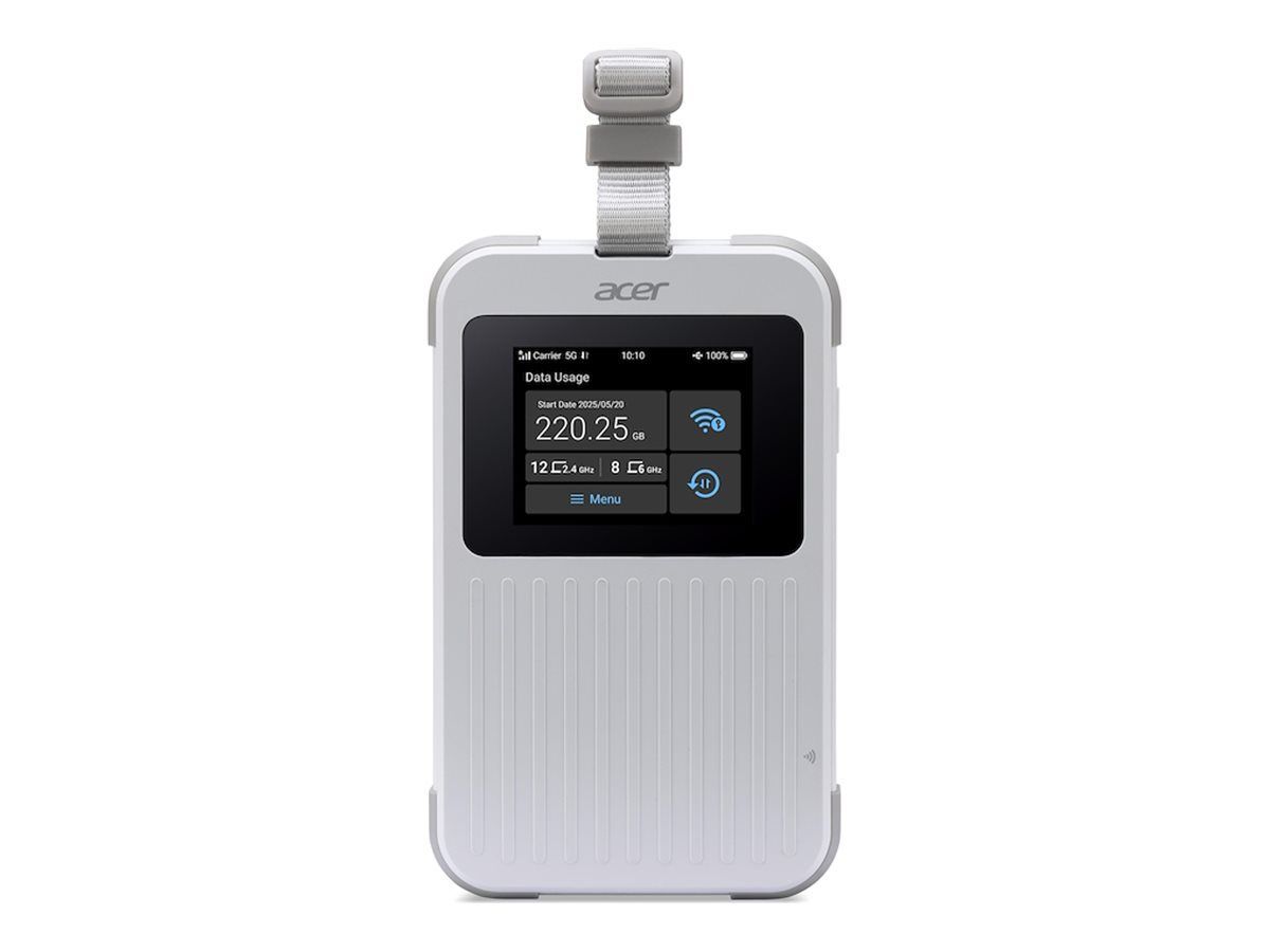 Acer Connect M6E 5G Mobile WiFi Router White