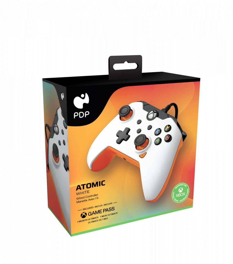 PDP Xbox Series X/S & PC USB Gamepad Atomic White PDP Xbox Series X/S & PC USB Gamepad Atomic White