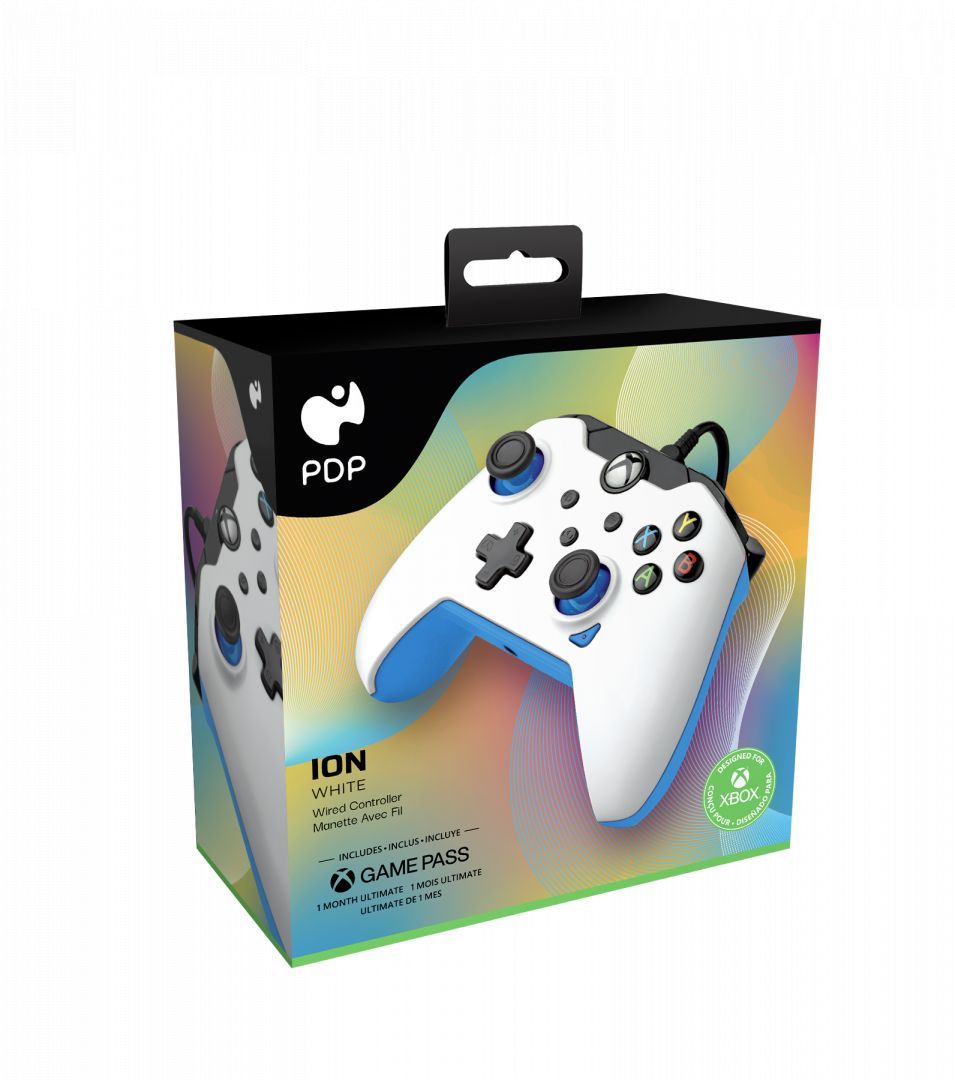 PDP Xbox Series X/S & PC USB Gamepad Ion White PDP Xbox Series X/S & PC USB Gamepad Ion White