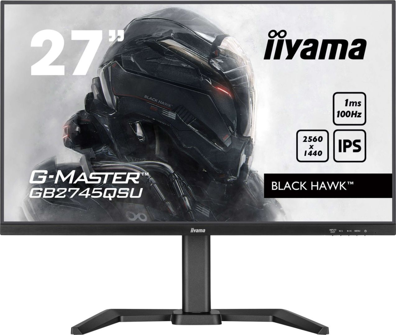 iiyama 27" G-Master GB2745QSU-B2 IPS LED iiyama 27" G-Master GB2745QSU-B2 IPS LED