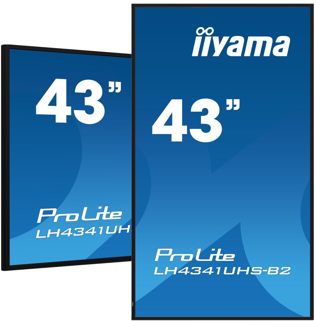 iiyama 43" ProLite LH4341UHS-B2 IPS LED Display iiyama 43" ProLite LH4341UHS-B2 IPS LED Display