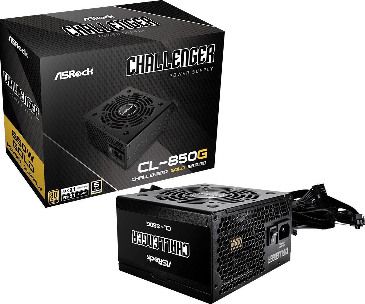 ASRock 850W 80+ Gold Challenger CL-850G ASRock 850W 80+ Gold Challenger CL-850G