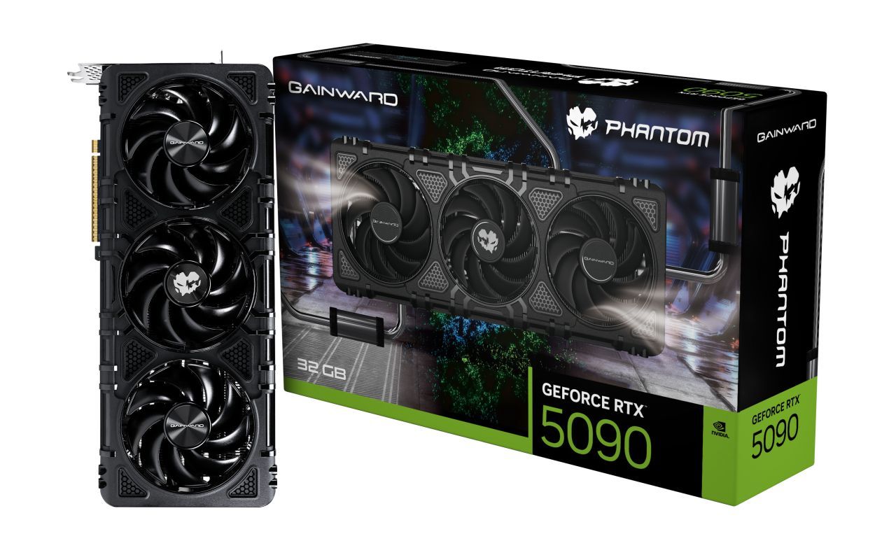 Gainward GeForce RTX5090 32GB DDR7 Phantom Gainward GeForce RTX5090 32GB DDR7 Phantom