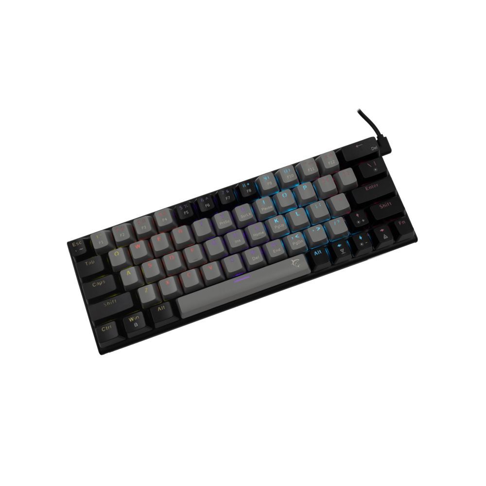 White Shark Wakizashi Blue Switches Gaming Keyboard Grey/Black HU White Shark Wakizashi Blue Switches Gaming Keyboard Grey/Black HU