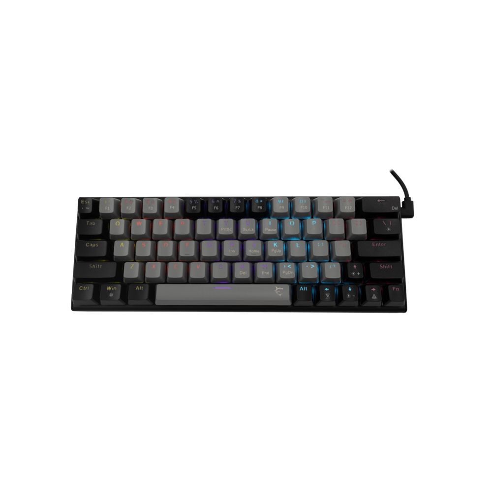White Shark Wakizashi Blue Switches Gaming Keyboard Grey/Black HU White Shark Wakizashi Blue Switches Gaming Keyboard Grey/Black HU