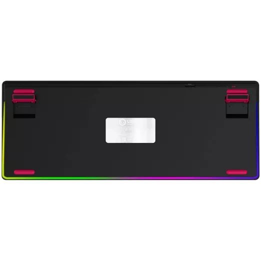 LORGAR KBP70TKLW Wireless Bluetooth Mechanical Gaming Keyboard Black/Red US