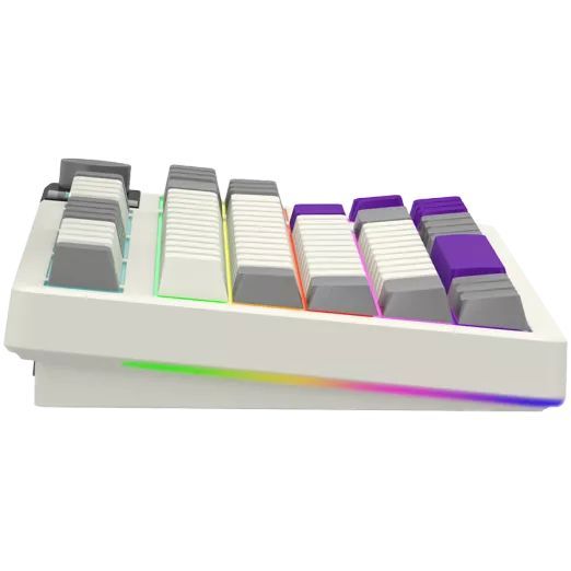 LORGAR KBP70TKLW Wireless Bluetooth Mechanical Gaming Keyboard Beige US