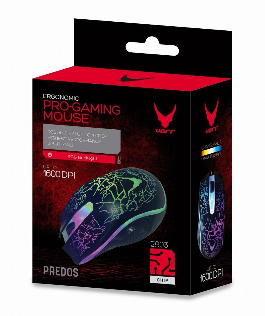 Platinet Omega Varr OM125 Predos Pro Gaming LED Mouse Black Platinet Omega Varr OM125 Predos Pro Gaming LED Mouse Black