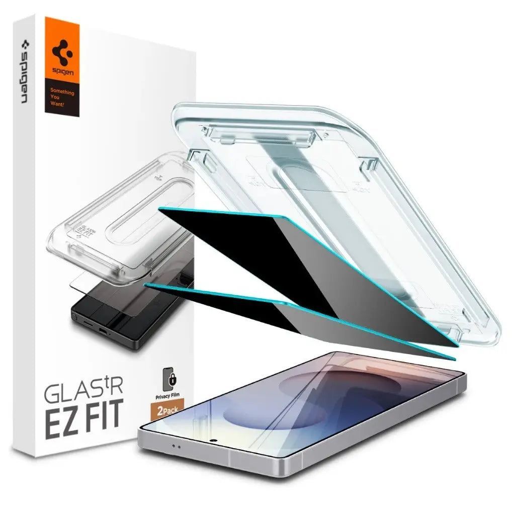 Spigen Glass tR EZ Fit HD (Privacy) Samsung Galaxy S25 Ultra 2 Pack Spigen Glass tR EZ Fit HD (Privacy) Samsung Galaxy S25 Ultra 2 Pack