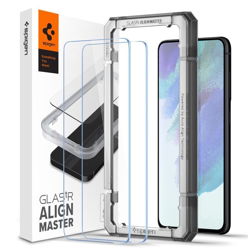 Spigen Glas.tR AlignMaster 2 Pack - Samsung Galaxy S21 FE 5G Spigen Glas.tR AlignMaster 2 Pack - Samsung Galaxy S21 FE 5G