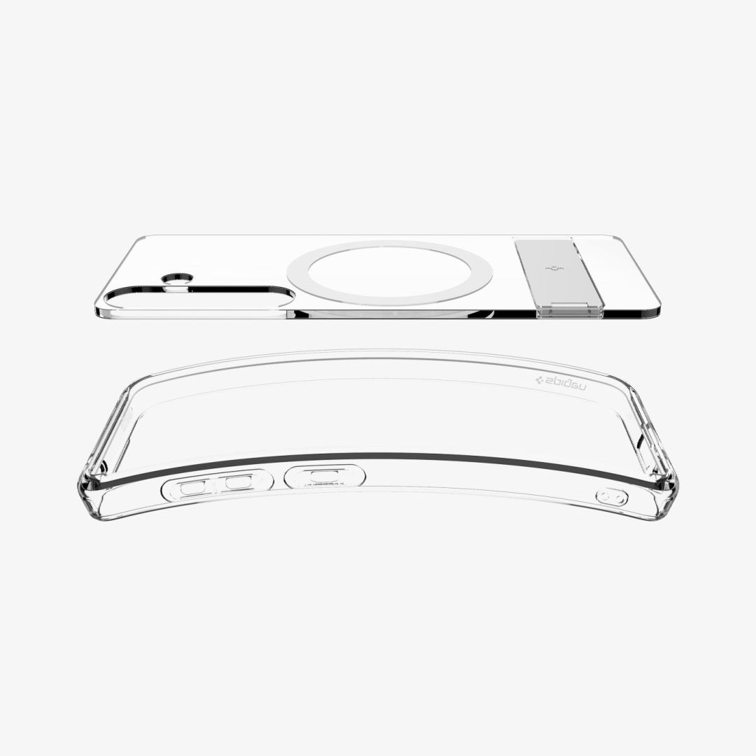 Spigen Ultra Hybrid S MagSafe Samsung Galaxy S25 Clear White Spigen Ultra Hybrid S MagSafe Samsung Galaxy S25 Clear White