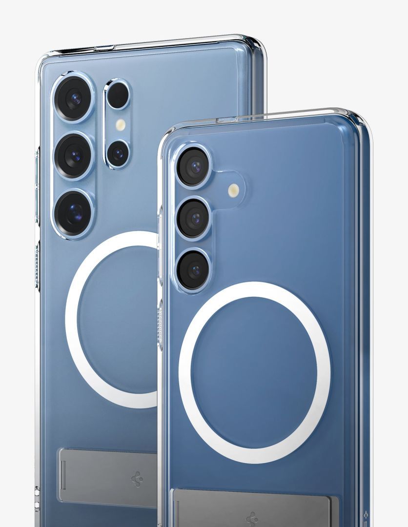 Spigen Ultra Hybrid S MagSafe Samsung Galaxy S25 Clear White Spigen Ultra Hybrid S MagSafe Samsung Galaxy S25 Clear White