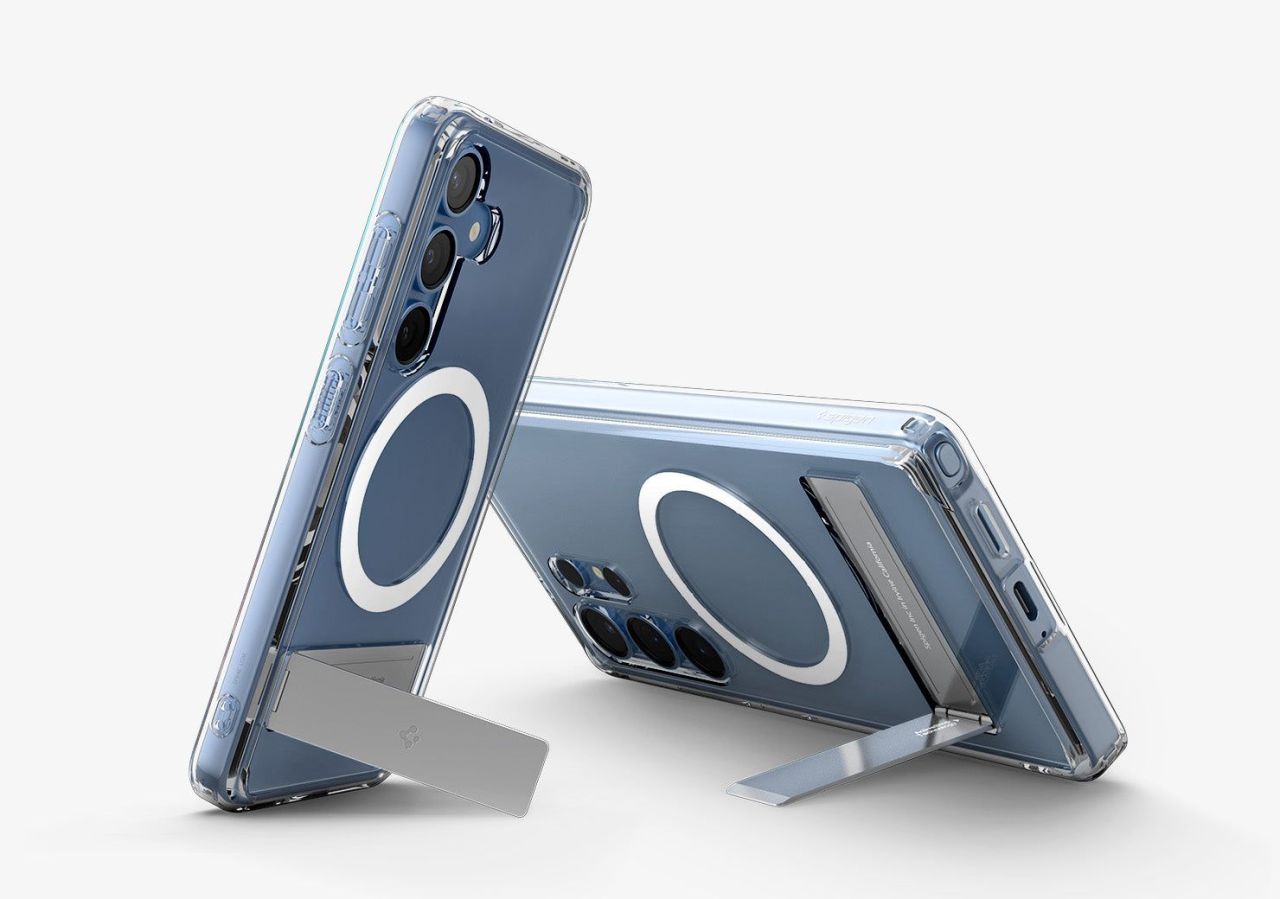 Spigen Ultra Hybrid S MagSafe Samsung Galaxy S25 Clear White Spigen Ultra Hybrid S MagSafe Samsung Galaxy S25 Clear White