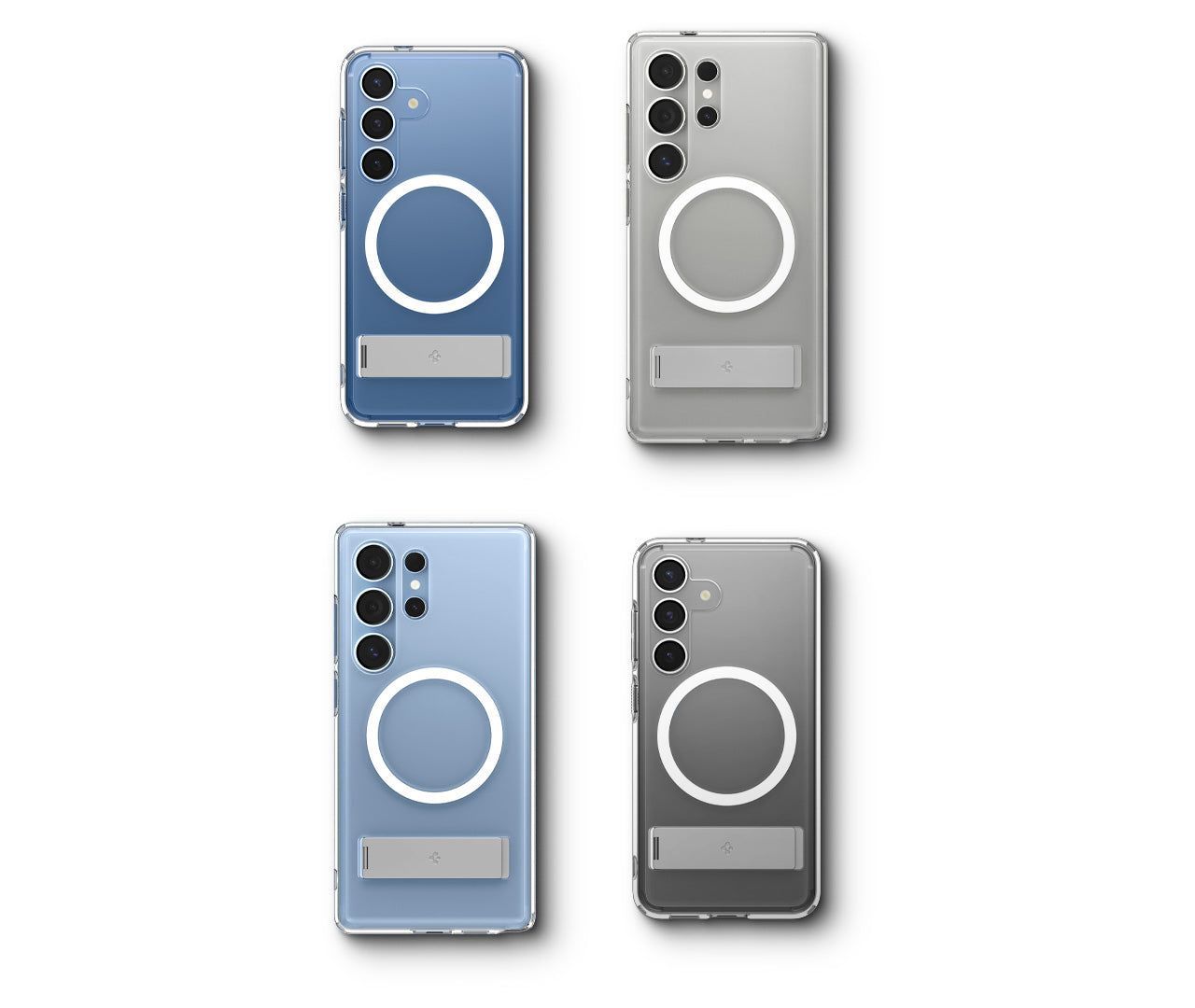 Spigen Ultra Hybrid S MagSafe Samsung Galaxy S25 Clear White Spigen Ultra Hybrid S MagSafe Samsung Galaxy S25 Clear White