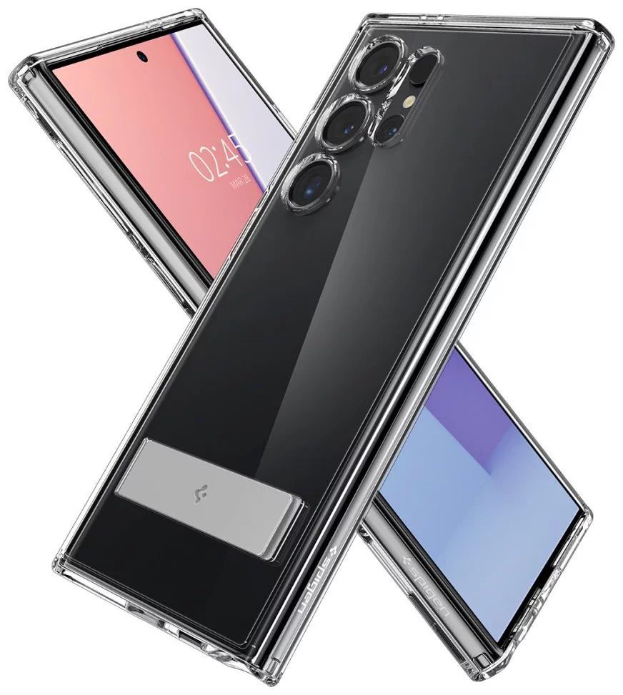 Spigen Ultra Hybrid S Samsung Galaxy S24 Ultra Crystal Clear Spigen Ultra Hybrid S Samsung Galaxy S24 Ultra Crystal Clear
