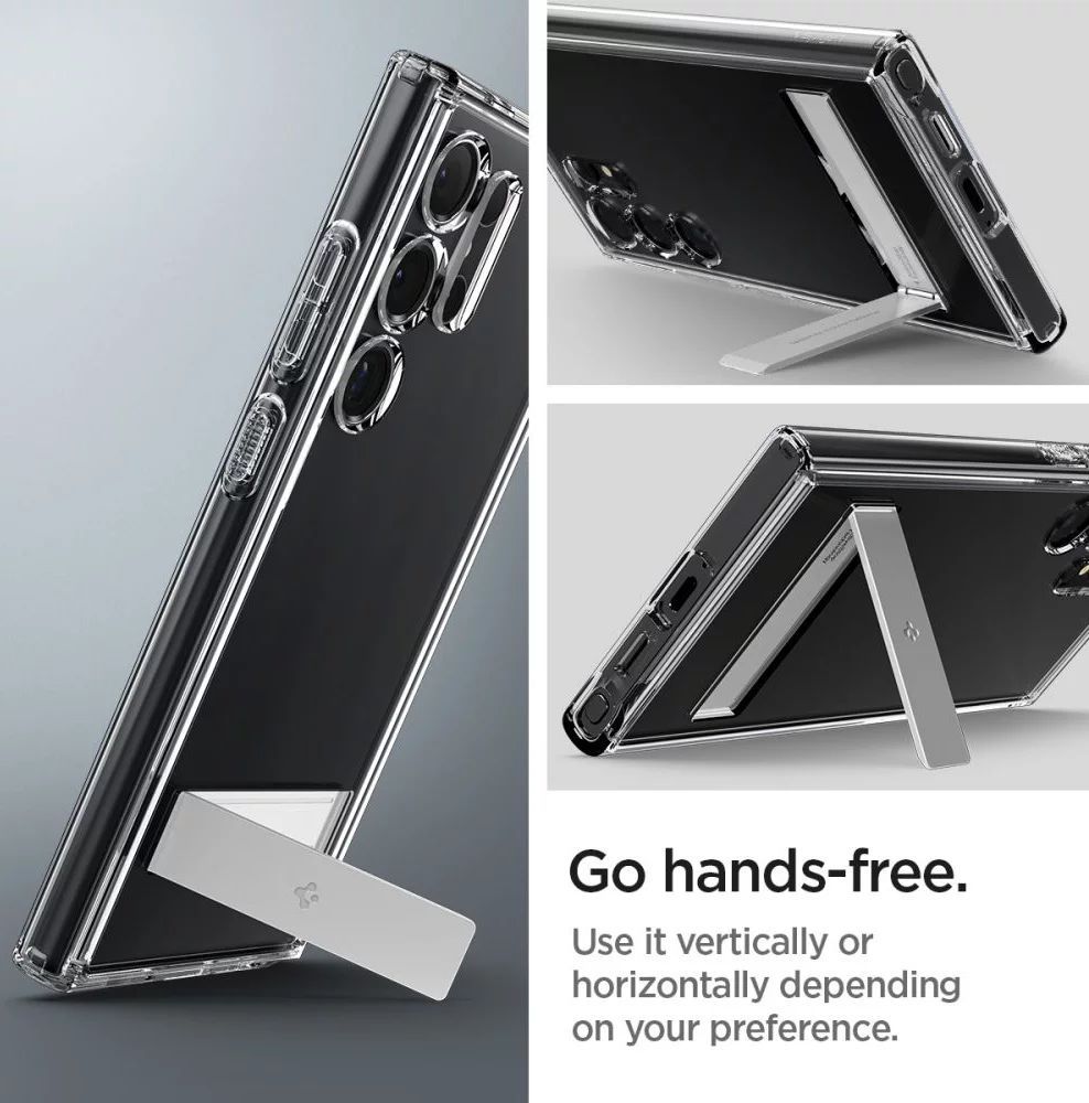 Spigen Ultra Hybrid S Samsung Galaxy S24 Ultra Crystal Clear Spigen Ultra Hybrid S Samsung Galaxy S24 Ultra Crystal Clear