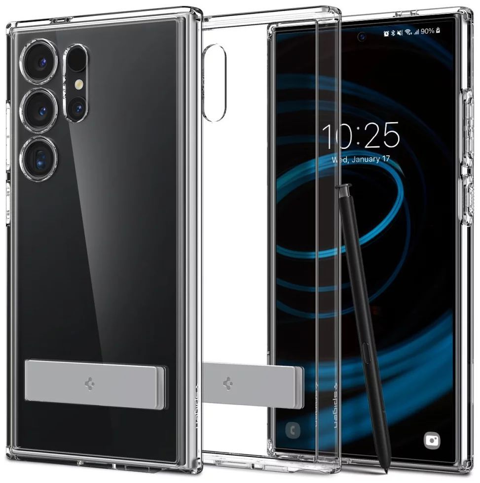 Spigen Ultra Hybrid S Samsung Galaxy S24 Ultra Crystal Clear Spigen Ultra Hybrid S Samsung Galaxy S24 Ultra Crystal Clear