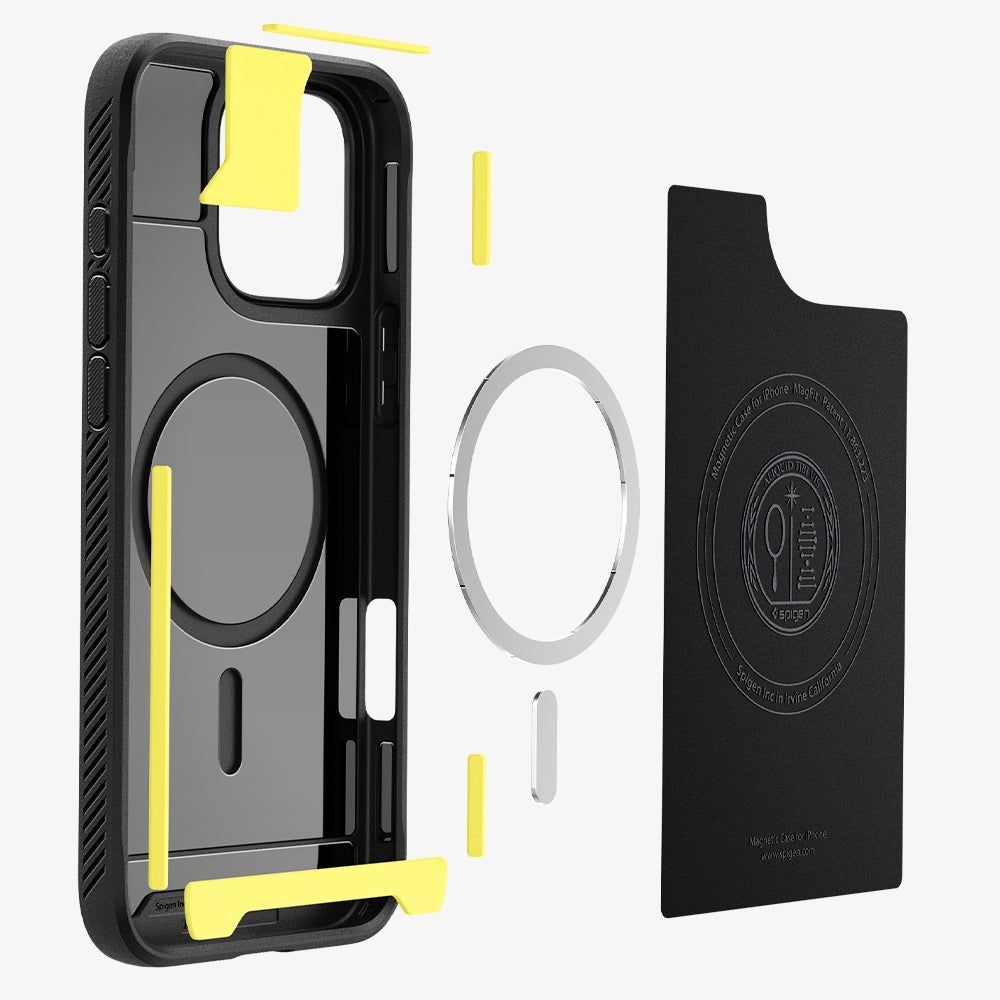 Spigen Rugged Armor MagSafe iPhone 16 Pro Matte Black Spigen Rugged Armor MagSafe iPhone 16 Pro Matte Black