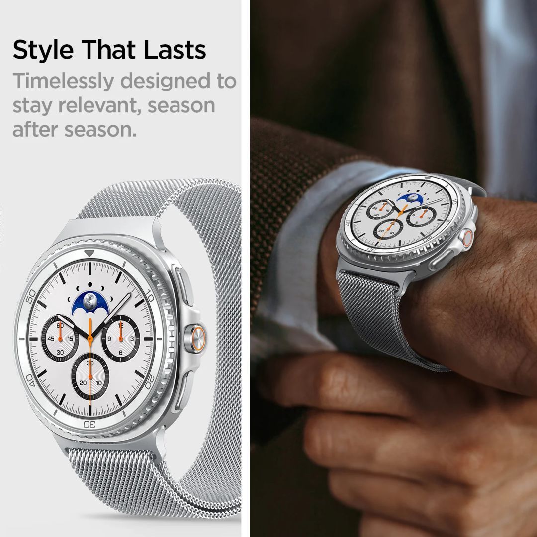 Spigen Metal Fit Band for Samsung Galaxy Watch 8 (40/44/46mm) Spigen Metal Fit Band for Samsung Galaxy Watch 8 (40/44/46mm)