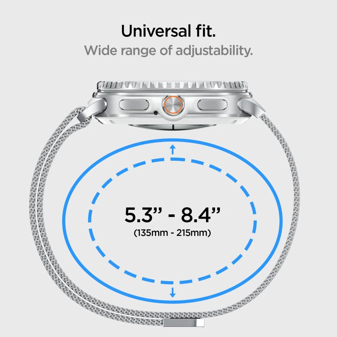 Spigen Metal Fit Band for Samsung Galaxy Watch 8 (40/44/46mm) Spigen Metal Fit Band for Samsung Galaxy Watch 8 (40/44/46mm)