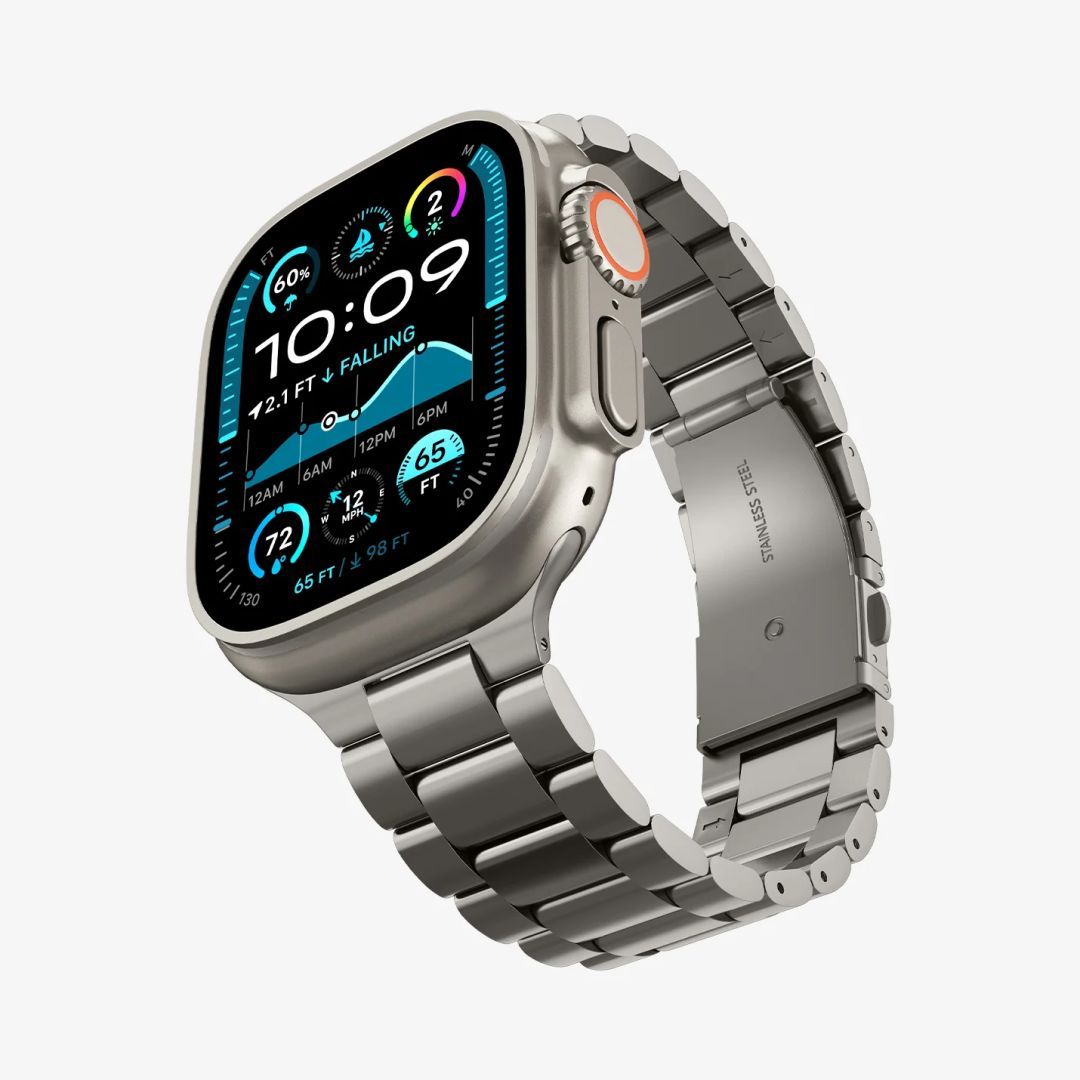 Spigen Modern Fit Titanium for Apple Watch 49mm/46mm/45mm/44mm Natural Titanium