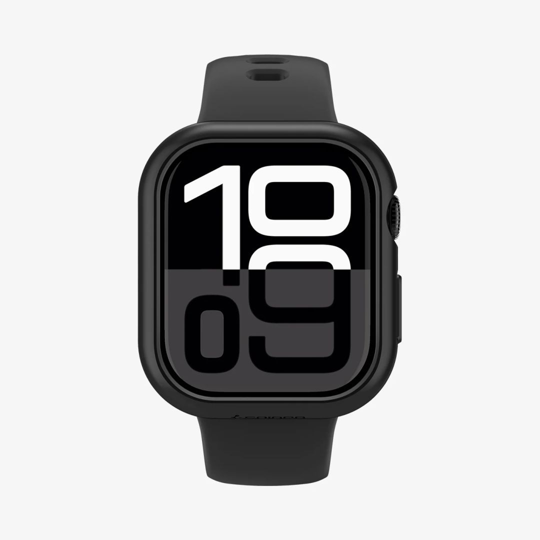 Spigen Thin Fit Apple Watch 10 46mm Black Spigen Thin Fit Apple Watch 10 46mm Black