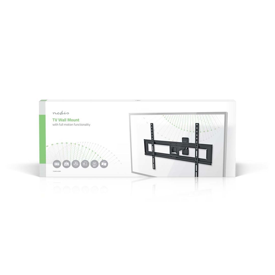 Nedis Full Motion TV Wall Mount 37"-70" Black Nedis Full Motion TV Wall Mount 37"-70" Black