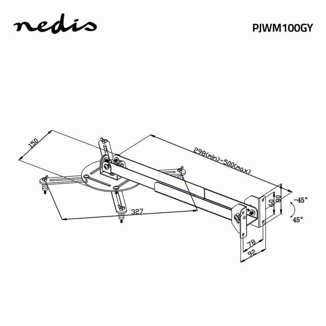 Nedis Full Motion Projector Mount