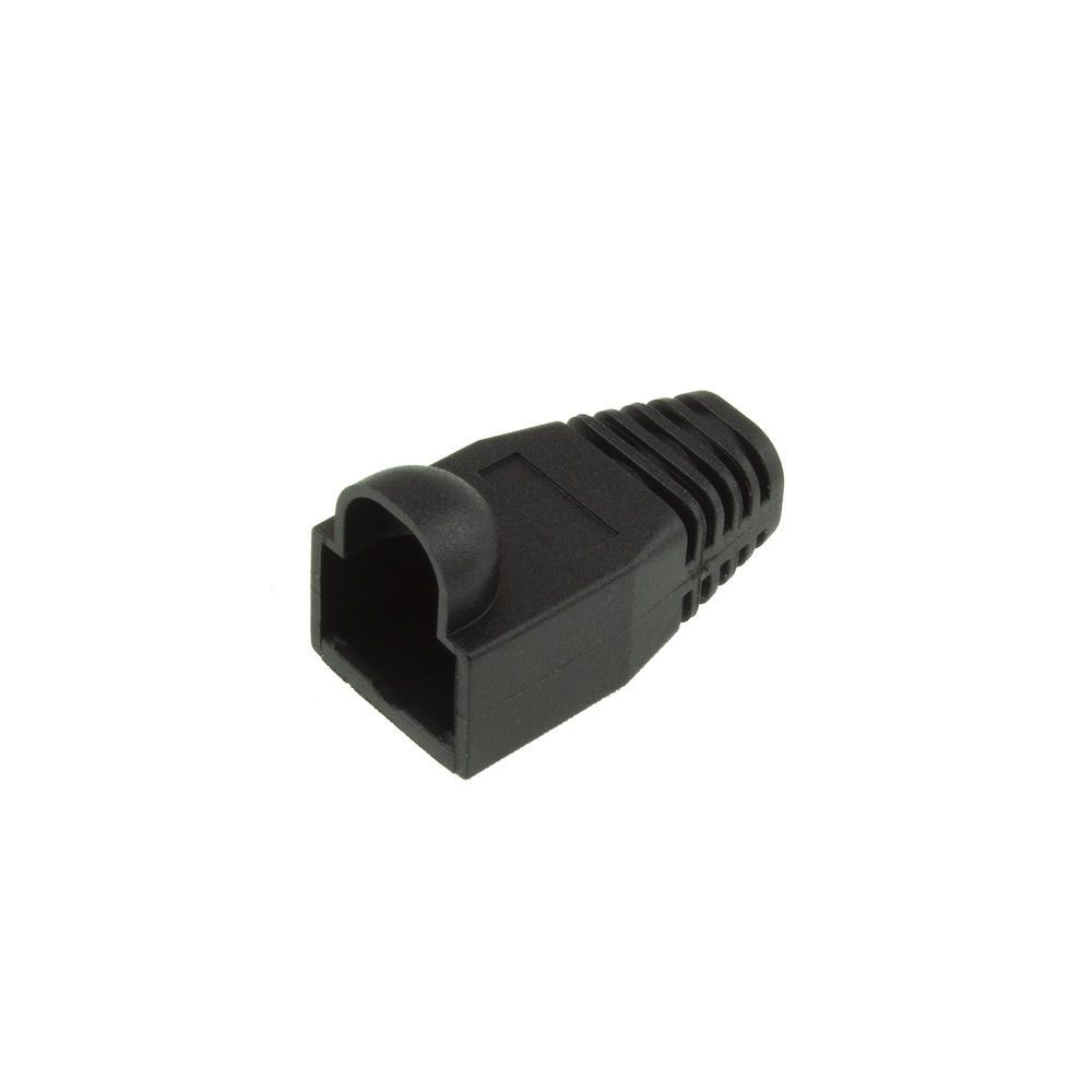 ACT RJ45 boot for 6.5 mm cable 25db Black ACT RJ45 boot for 6.5 mm cable 25db Black