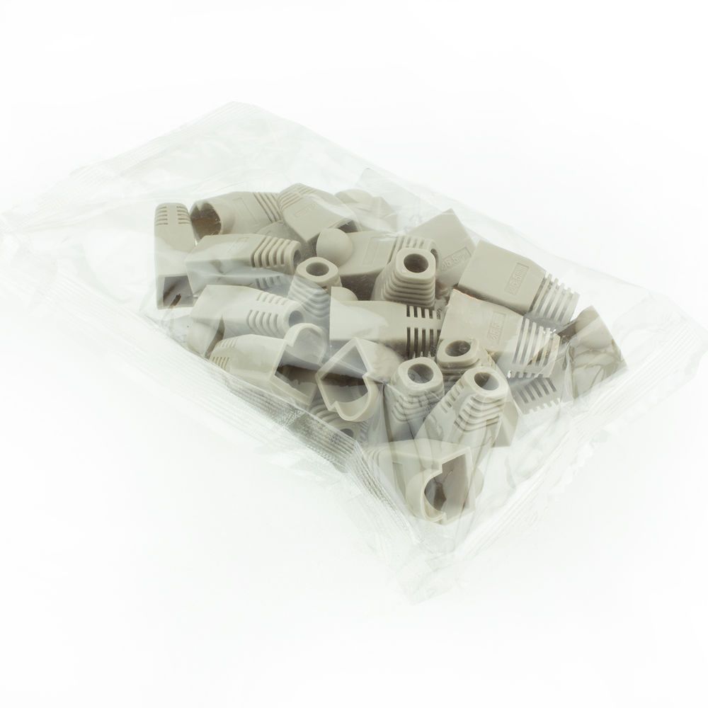 ACT RJ45 boot for 5.5 mm cable 25db Grey