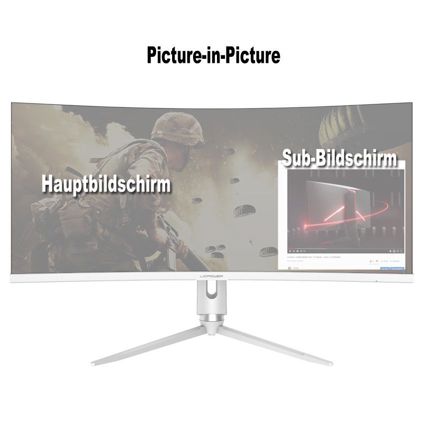 LC Power 34" LC-M34-Q-C-PRO LED Curved LC Power 34" LC-M34-Q-C-PRO LED Curved