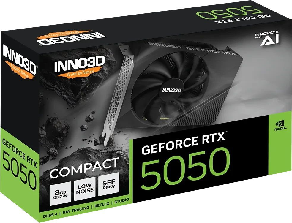 Inno3D GeForce RTX5050 8GB Compact Inno3D GeForce RTX5050 8GB Compact