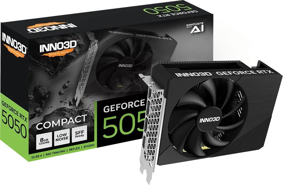 Inno3D GeForce RTX5050 8GB Compact Inno3D GeForce RTX5050 8GB Compact