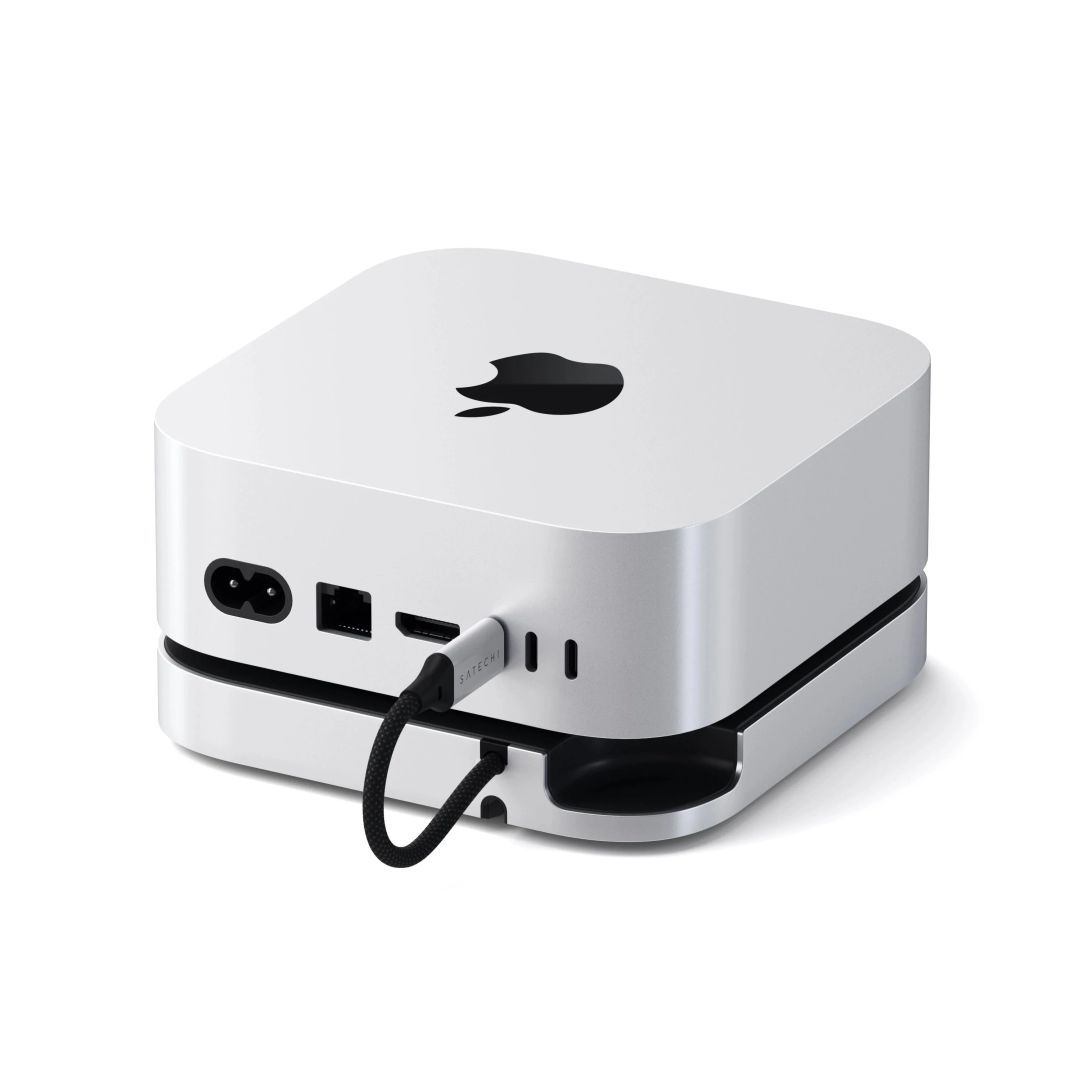 Satechi Mac Mini M4 Stand & Hub with SSD Enclosure Satechi Mac Mini M4 Stand & Hub with SSD Enclosure