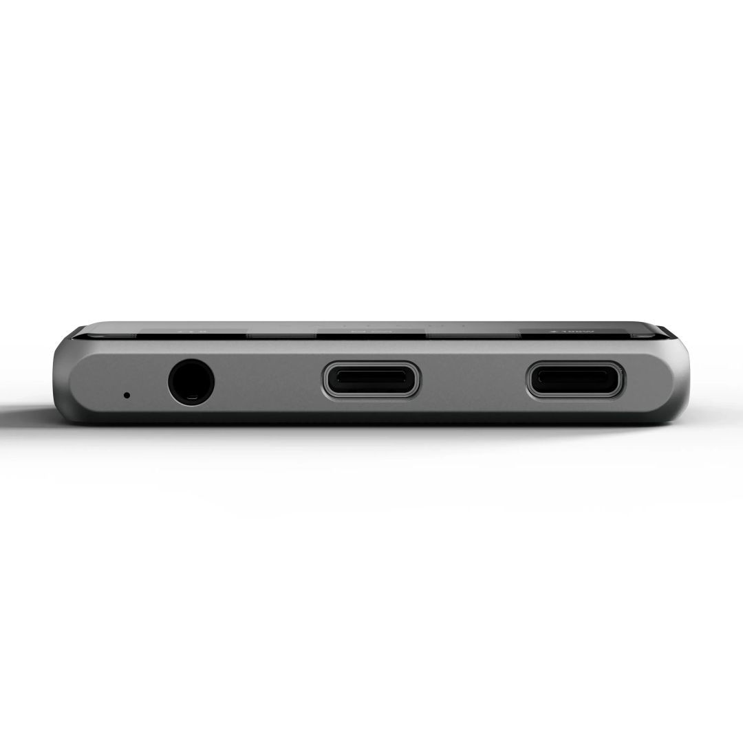 Satechi Mobile XR Hub with dual USB-C and Audio Space Gray