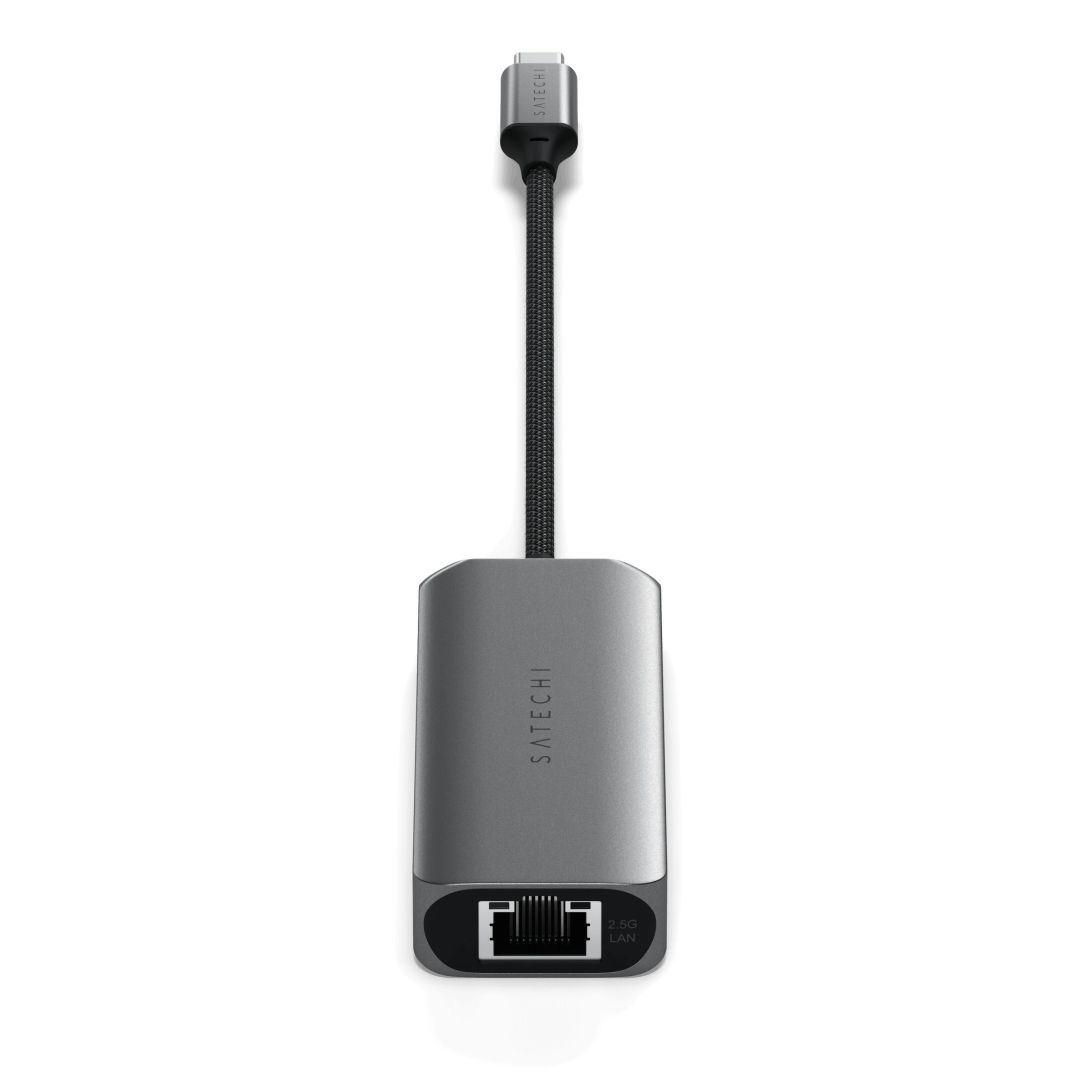 Satechi 4-In-1 USB-C Hub With 2.5 Gigabit Ethernet Space Gray Satechi 4-In-1 USB-C Hub With 2.5 Gigabit Ethernet Space Gray