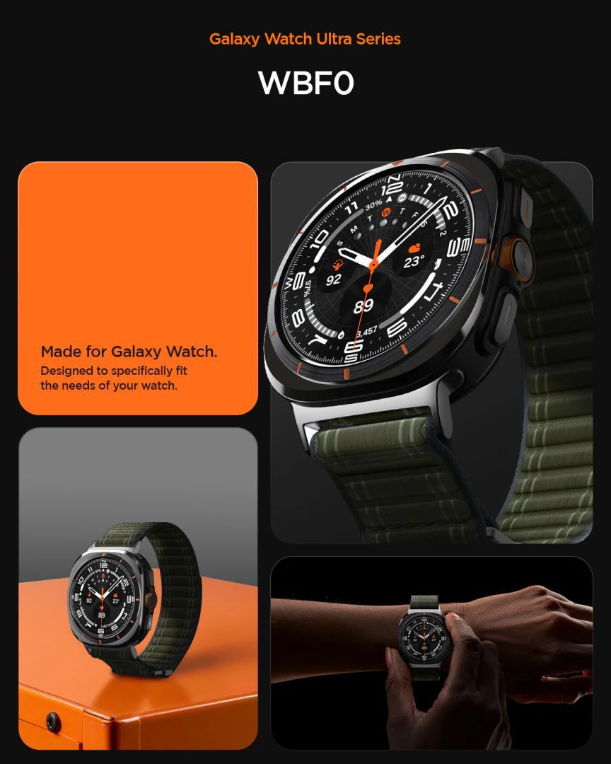 Spigen Fabric Band for Samsung Galaxy Watch Ultra 47mm Green