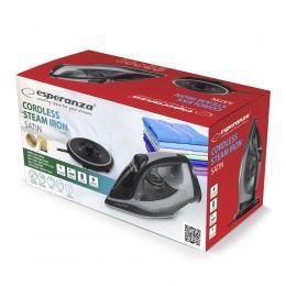 Esperanza Steam iron cordless satin ceramic 2600W Esperanza Steam iron cordless satin ceramic 2600W