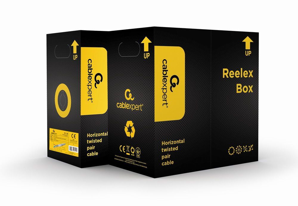 Gembird CAT5e F-UTP Intallation cable 305m Grey Gembird CAT5e F-UTP Intallation cable 305m Grey