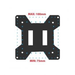 Esperanza Desk Holder with gas spring for computer monitors 17"-27" Fonos