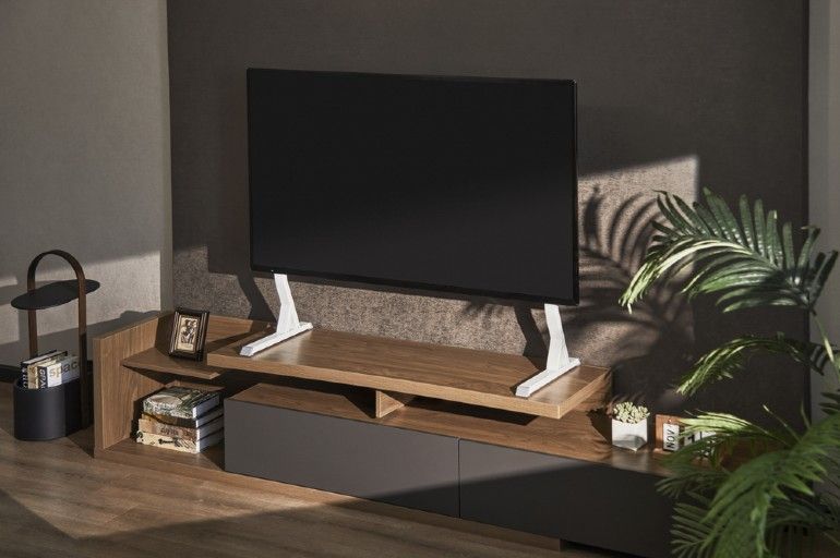 Gembird TVS-D90F-01 Tabletop TV stand 45"-90" Black Gembird TVS-D90F-01 Tabletop TV stand 45"-90" Black