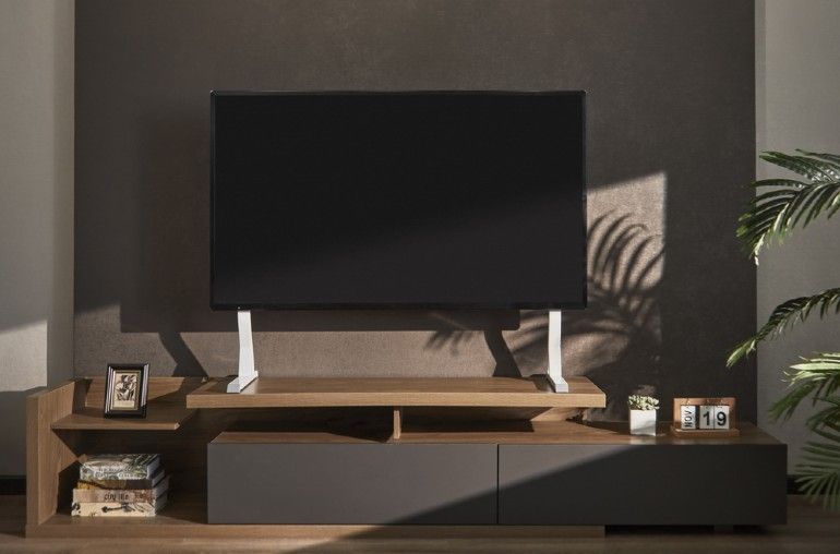 Gembird TVS-D90F-01 Tabletop TV stand 45"-90" Black Gembird TVS-D90F-01 Tabletop TV stand 45"-90" Black