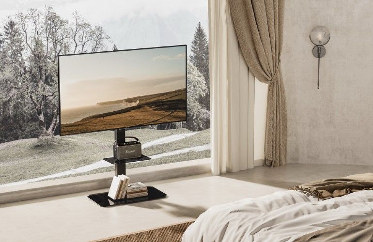 Gembird TVS-86ST-01 TV floor stand 43"-86" Black