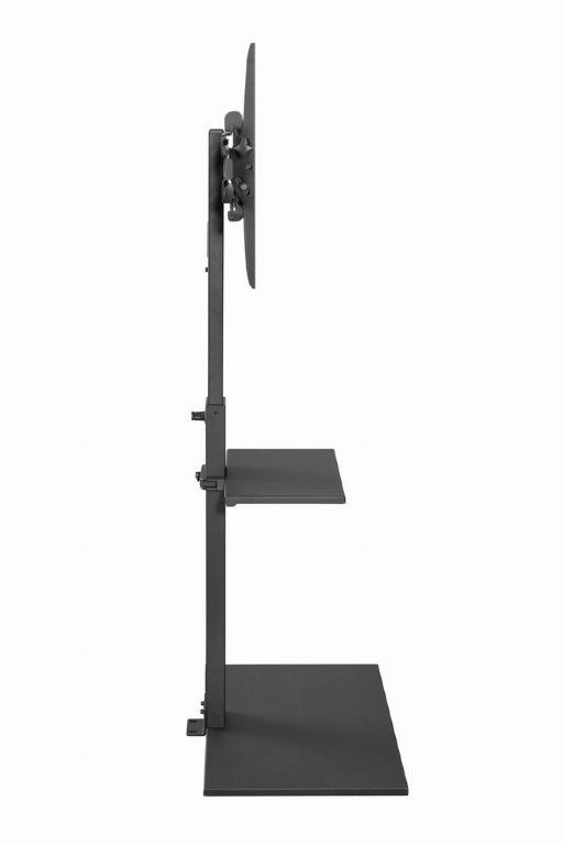 Gembird TVS-55T-02 TV floor stand 32"-55" Black