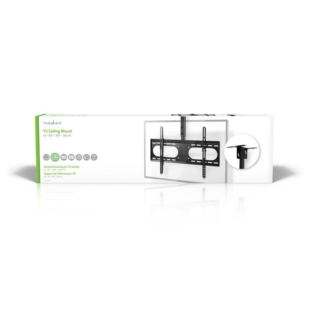 Nedis Full Motion TV Ceiling Mount 42"-65" Black Nedis Full Motion TV Ceiling Mount 42"-65" Black