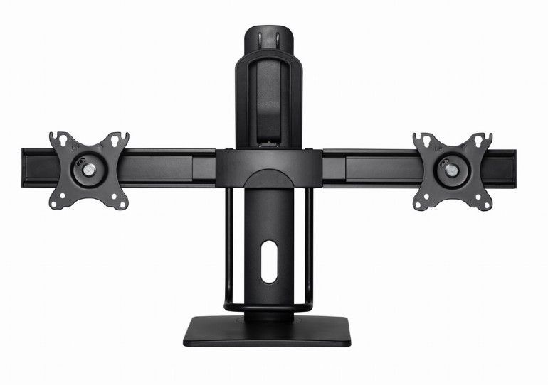 Gembird MS-D2-01 Double monitor desk stand height adjustable Gembird MS-D2-01 Double monitor desk stand height adjustable