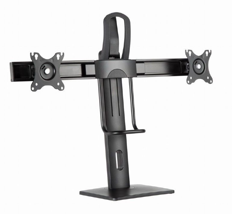 Gembird MS-D2-01 Double monitor desk stand height adjustable Gembird MS-D2-01 Double monitor desk stand height adjustable