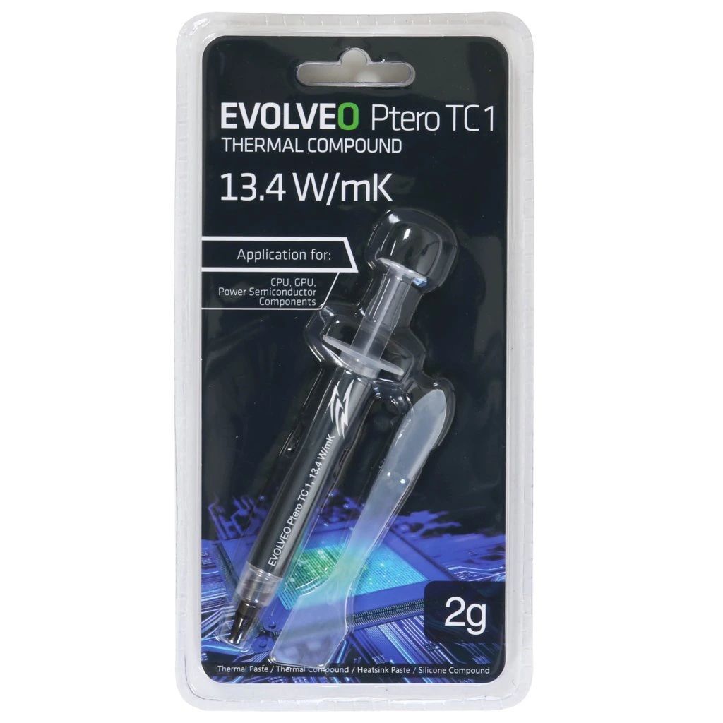 Evolveo Ptero TC1 Hővezető Paszta 2g + Spatula Evolveo Ptero TC1 Hővezető Paszta 2g + Spatula