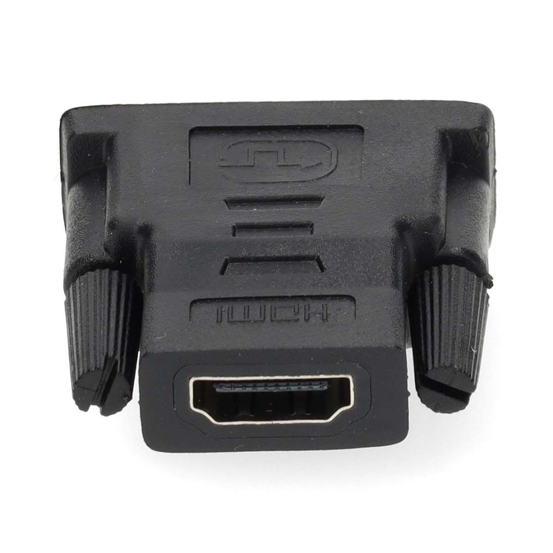 Nedis DVI-D 24+1-Pin Male to HDMI Output Black Nedis DVI-D 24+1-Pin Male to HDMI Output Black